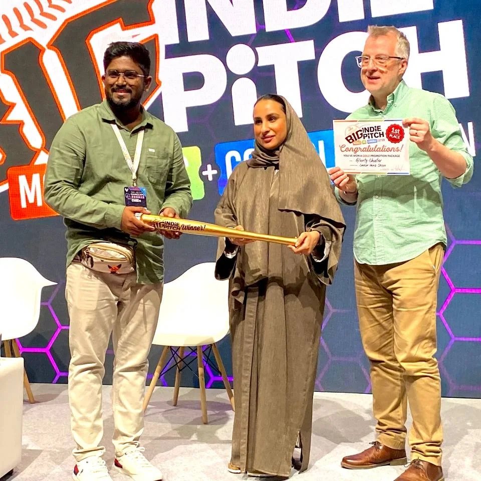SmashHStudio's tweet photo. Gravity Shooter has secured 1st place in the Very Big Indie Pitch in Dubai A heartfelt thank you to @pgbiz @PGConnects @PocketGamer  @BigIndiePitch for providing us with an amazing opportunity to showcase
#SmashHeadStudio #GravityShooter #pgc #PocketGamersConnect #bigindiepitch https://t.co/gcgiRpfbhU