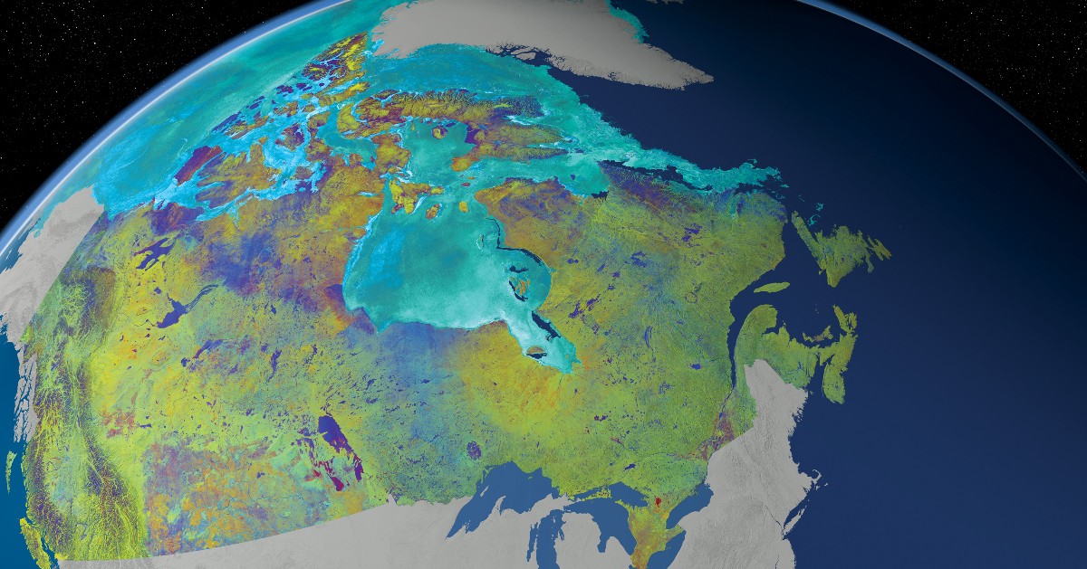 MuseeAvEspace's tweet image. Bonne Journée canadienne du #Multiculturalisme! Célébrons les nombreuses communautés culturelles qui permettent de bâtir une société forte et dynamique. Cette mosaïque réalisée à partir de 121 images capturées par le satellite RADARSAT-2 est idéale pour l’occasion.
📸@MDA_space