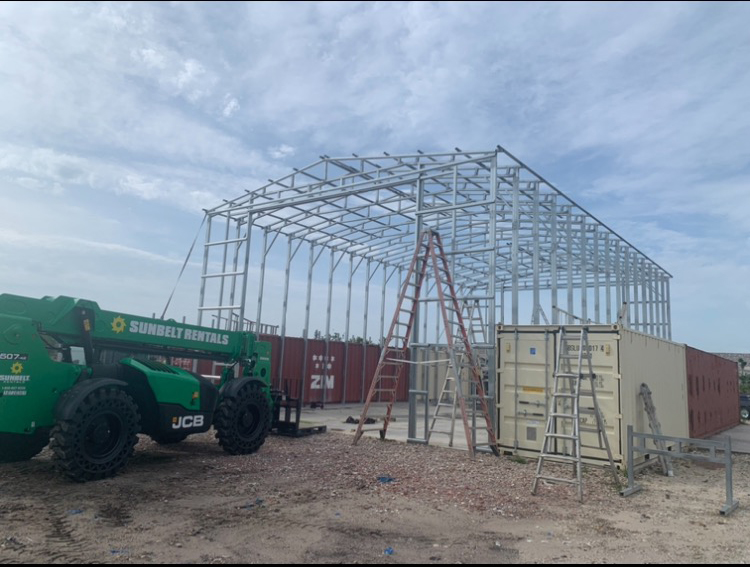 DavisIndustrial's tweet image. Davis Industrial is proud to announce that we have successfully supplied &amp;amp; installed a remarkable 34X60 Steel Building w/ Vertical Roof in beautiful Punta Gorda, FL
We take pride in our ability to deliver turnkey solutions that encompass the entire process. #WeDoItALL