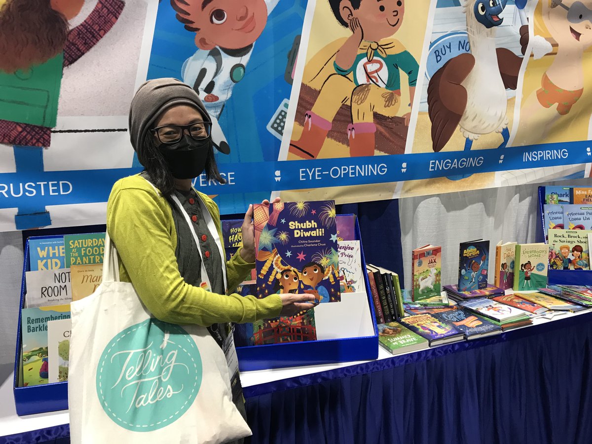 Thanks #ALAAC23 for the wonderful time. I had fun hunting down books I illustrated on display, and saying hi to all the librarians & publishing folks!