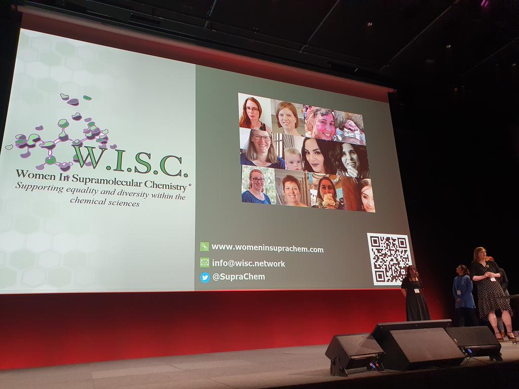 The Women in Supramolecular Chemistry (WISC) @SupraChem is next up here at #ISMSC2023 It is sufficient to say that WISC has had huge and positive influence on the supramolecular chemistry community. Please get in touch with WISC if you are interested in their work+have ideas.