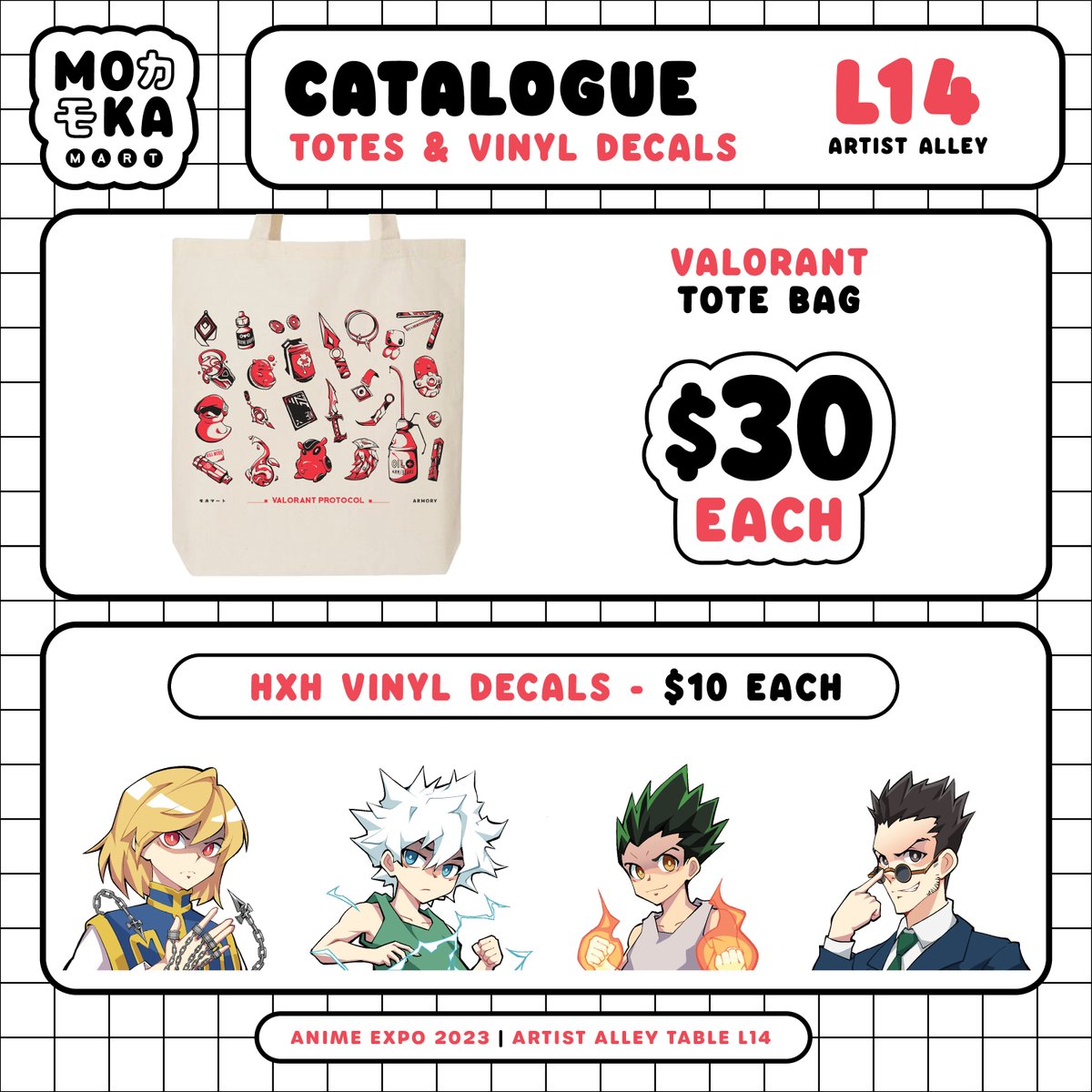 Our Anime Expo 2023 Catalog is available now!✨ 📍Kentia Hall