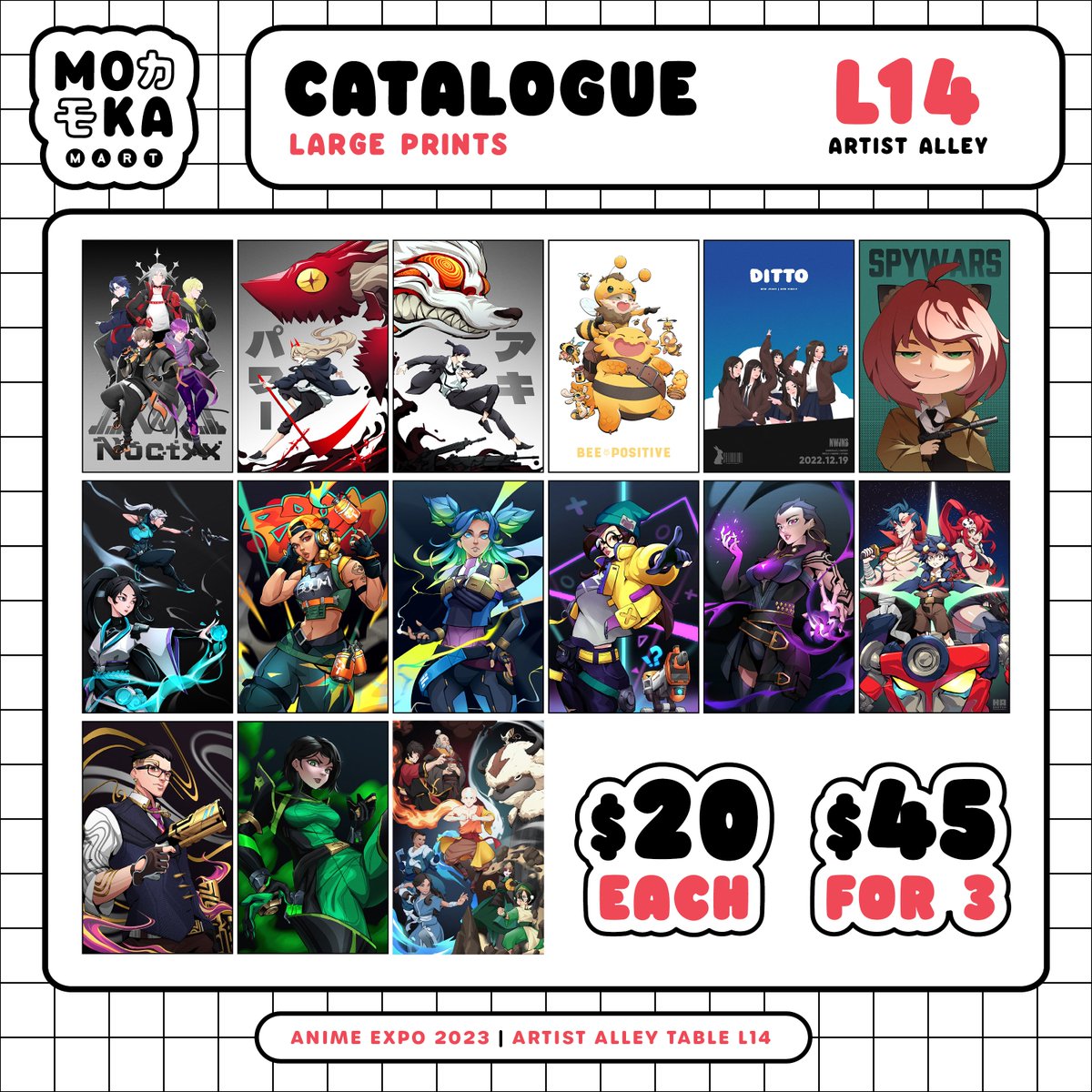 Moka Mart ANIME EXPO Artist Alley L14 ️ on Twitter "Our Anime Expo