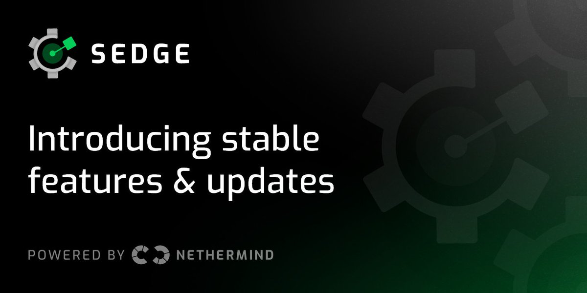 We've rolled out a number of stable features and updates to Sedge, our node and validator setup tool! Dive in and download Sedge👇 github.com/NethermindEth/…