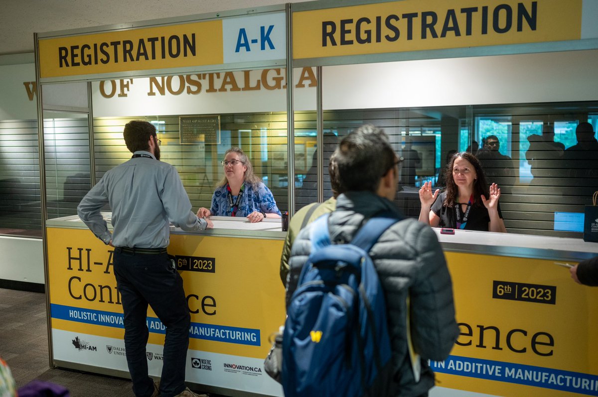 The wait is over! HI-AM 2023 has officially kicked off in Halifax, Nova Scotia. 🇨🇦 A warm welcome to all participants. Let’s embark on an incredible journey of innovation and collaboration in #AdditiveManufacturing.
#HIAM2023 #3DPrinting #research #innovation