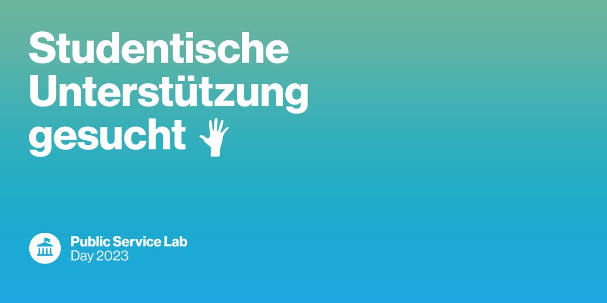 Preis für gute Verwaltung (@preisverwaltung) on Twitter photo Das <a href="/PublicServLab/">Public Service Lab</a> Team sucht Unterstützung bei der Organisation des nächste PSL Day in Köln! Mehr dazu hier: bit.ly/3JAijIR
#twitterverwaltung #publicservicedesign Das <a href="/PublicServLab/">Public Service Lab</a> Team sucht Unterstützung bei der Organisation des nächste PSL Day in Köln! Mehr dazu hier: bit.ly/3JAijIR
#twitterverwaltung #publicservicedesign