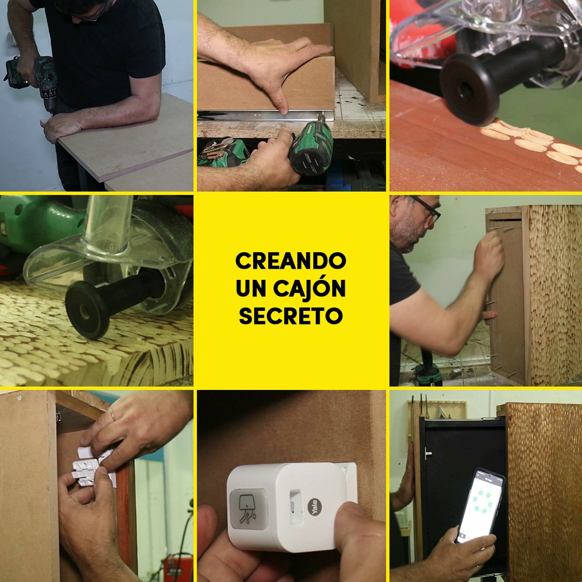 mihogarmejor's tweet image. ¡Nuevo proyecto! En colaboración con @making_huertas_stuff, creando un cajón extraíble de madera. Utiliza el juego de mecanizado de @wolfcraft_espana . Además, instala guías de cajón de Amig y el Smart Cabinet Lock  @tesaassaabloy 🛠️✨ #mihogar #diy 
mihogarmejor.com