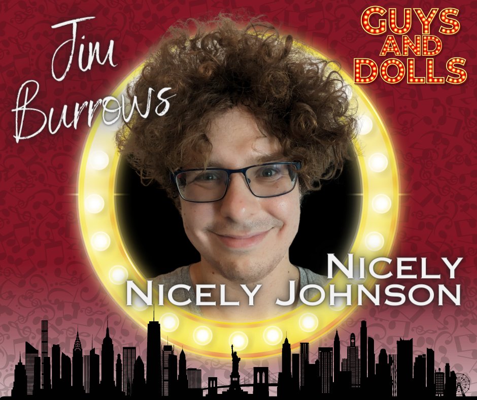 NMTO presents 'GUYS AND DOLLS in Concert' 📷 We are very excited to introduce JIM BURROWS who will be joining us to play NICELY NICELY JOHNSON 📷 🚨 1 SHOW ONLY! 🚨 📅 Sunday 23rd July 2023 - 7:30pm 📍@MajesticRetford 📷bit.ly/3HRtZXt