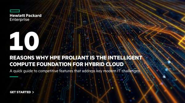 Learn 10 reasons why @HPE ProLiant is the intelligent compute foundation for hybrid cloud—read this guide, courtesy of Hammer IT Consulting, Inc.. stuf.in/bbomzi