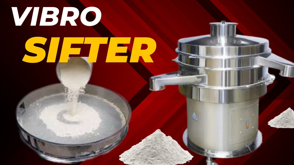 trumarkpharma's tweet image. youtu.be/g7MqeycGrNY

VIBRO SCREEN SEPARATOR | INDUSTRIAL VIBRO SIFTER | VIBRO FLOUR SIFTER | GYRO SEPARATOR

#vibroshifter #gyro #sievingmachine