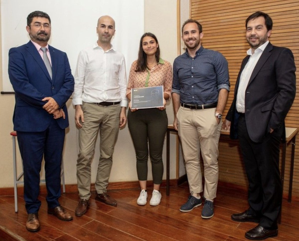 Team #GreenSurfactants♻️composed of #iBB researchers Joana Almeida, Miguel Nascimento, Petar Kekovic, Frederico Ferreira & Nuno Faria participated in the #Lab2Market initiative🚀organised @istecnico🎯The focus is to valorise technologies with potential to solve societal problems