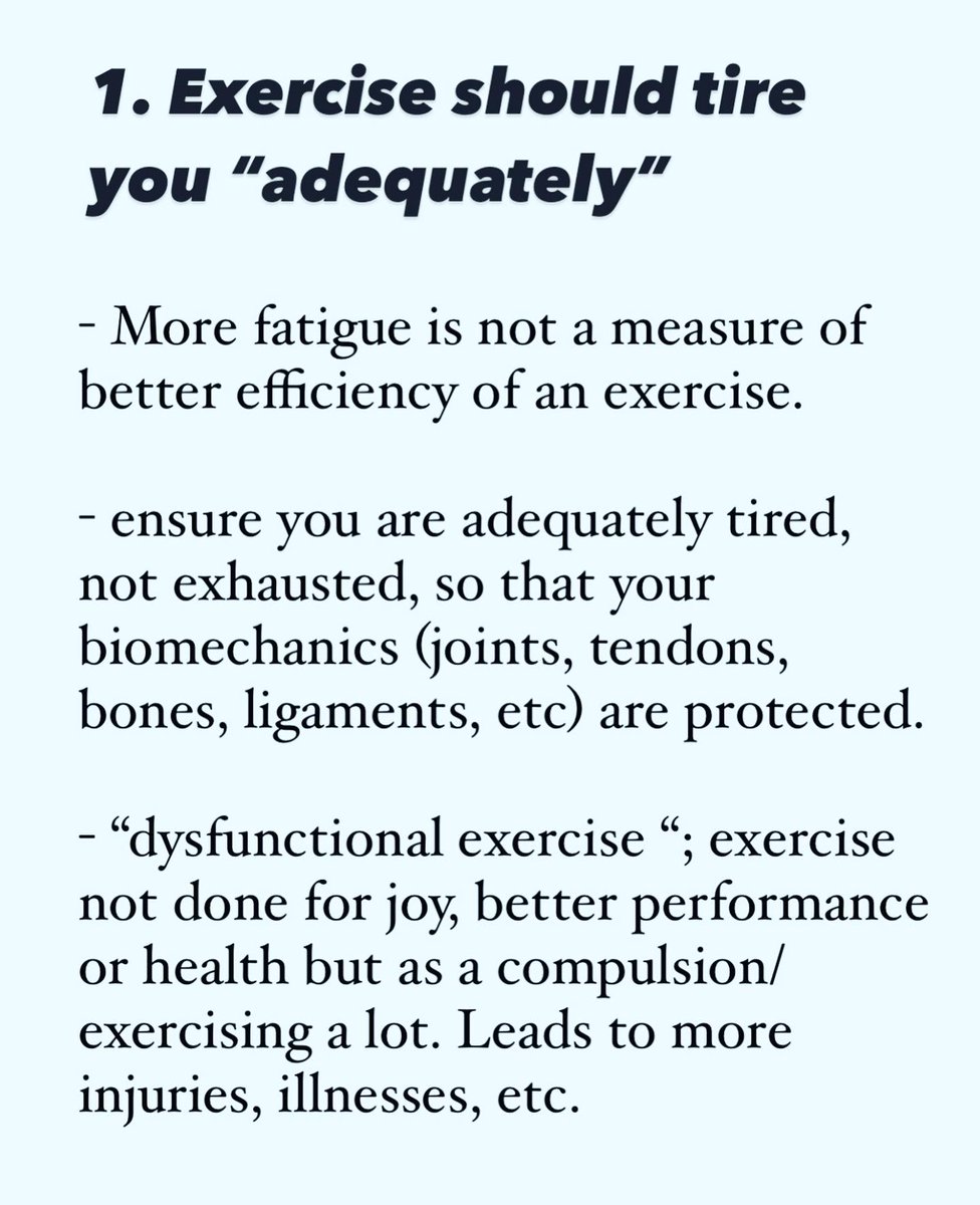 Rujuta Diwekar on Twitter "The latest on Exercise. both exercise