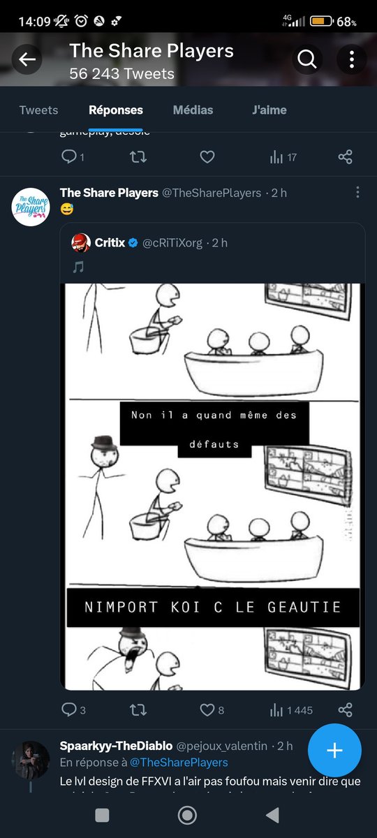 _M_J_C_'s tweet photo. @TheSharePlayers @BenakkaDamien @cRiTiXorg @GaGzZzYT Je parlais surtout de ceux-ci mais il est vrai que toi Yannick, tu as donné ton avis avec plus de formes. https://t.co/sxS0Cw1Znj