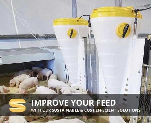 *Closing date 30th June for special pricing*
Attention pig farm owners! Are you looking to improve your feeding system and boost your profits? Look no further than the Original Maximat Feeder by SkioldGroup 1/3