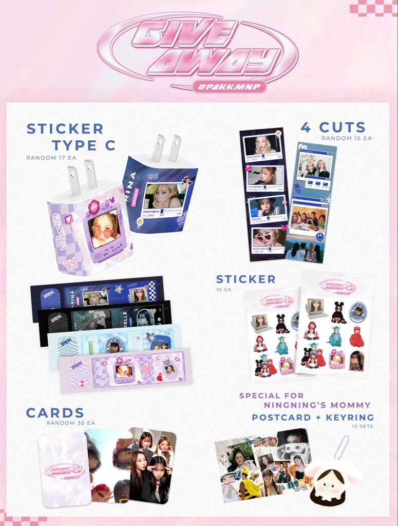 pkmnpaa's tweet photo. ♡ pls kindly rt ♡ 

˗ˏˋ give away  ˎˊ˗ 
 #aespa_SYNK_HYPERLINEinBKK 

retweet and show  •ᴗ• 

📍 : thunder dome (30 july)
⏰ : tba https://t.co/Oq7Qk5nLNJ