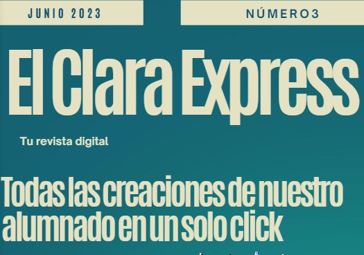 ¡No hay dos sin tres! ¡Por fin llegó el tan deseado N° 3 de la revista digital El Clara Express!Como viene siendo costumbre, en nuestra revista tiene cabida la más amplia y variada gama de actividadesrealizadas por parte de nuestro alumnado en las que

iesclaracampoamor.org/clara/2023/06/…