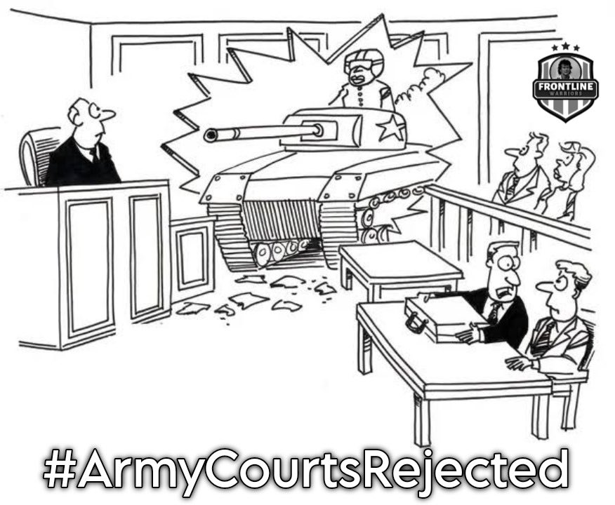 In cumbent PM Shahbaz has vowed to open more Anti terrorism courts to try PTI protestors for their role in last week's violence.
#ArmyCourtsRejected