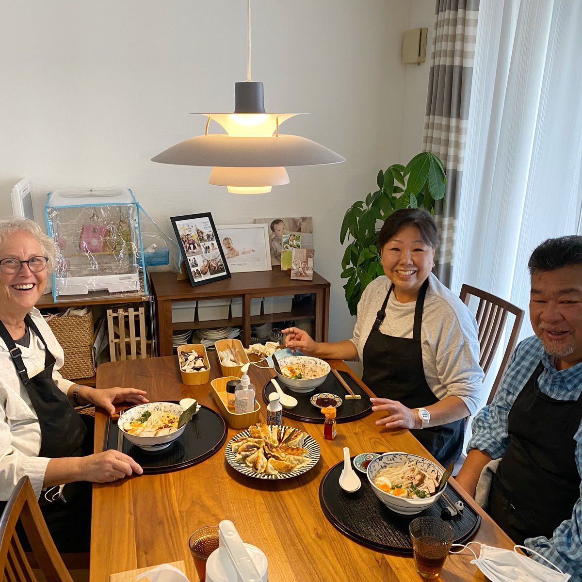 JpkitchenW's tweet photo. It’s been a while! I didn’t post very long time but reopened cooking studio in the end of last year, and met so many guests in first half of 2023. Wanna post about some classes. Guests from 🇩🇪🇺🇸 joined Ramen &amp; gyoza class in January and February.
I’m happy to hold classes again!! https://t.co/QNUx3QmtSm