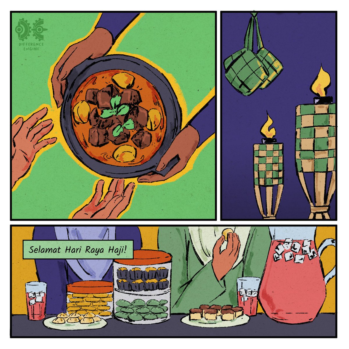 On this festival of sacrifice, community, and compassion, we would like to wish all our Muslim friends a blessed and safe occasion. Selamat Hari Raya Haji!