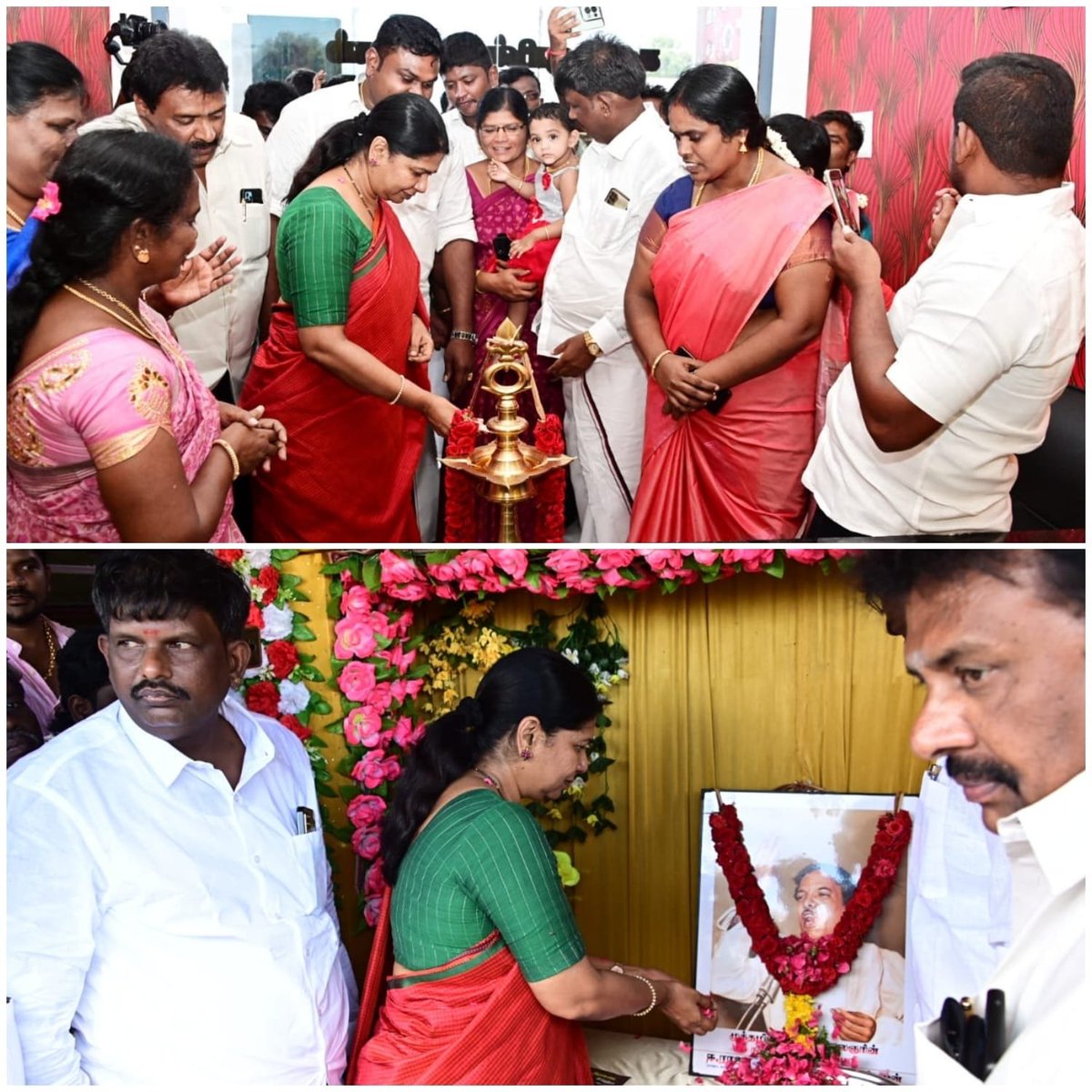 KanimozhiDMK's tweet photo. இன்று தென்காசி வடக்கு மாவட்டம் - தேவர்குளத்தில், தலைவர் கலைஞர் அவர்களின் நூற்றாண்டை முன்னிட்டு கழகத்தின் கொடியேற்றி வைத்தேன். தென்காசி வடக்கு மாவட்டச் செயலாளர் திரு. ஈ.ராஜா, மேலநீலிதநல்லூர் கிழக்கு ஒன்றியச் செயலாளர் திரு. டி.வெற்றி விஜயன் உள்ளிட்டோர் உடனிருந்தனர். https://t.co/2R3AEf6fqo