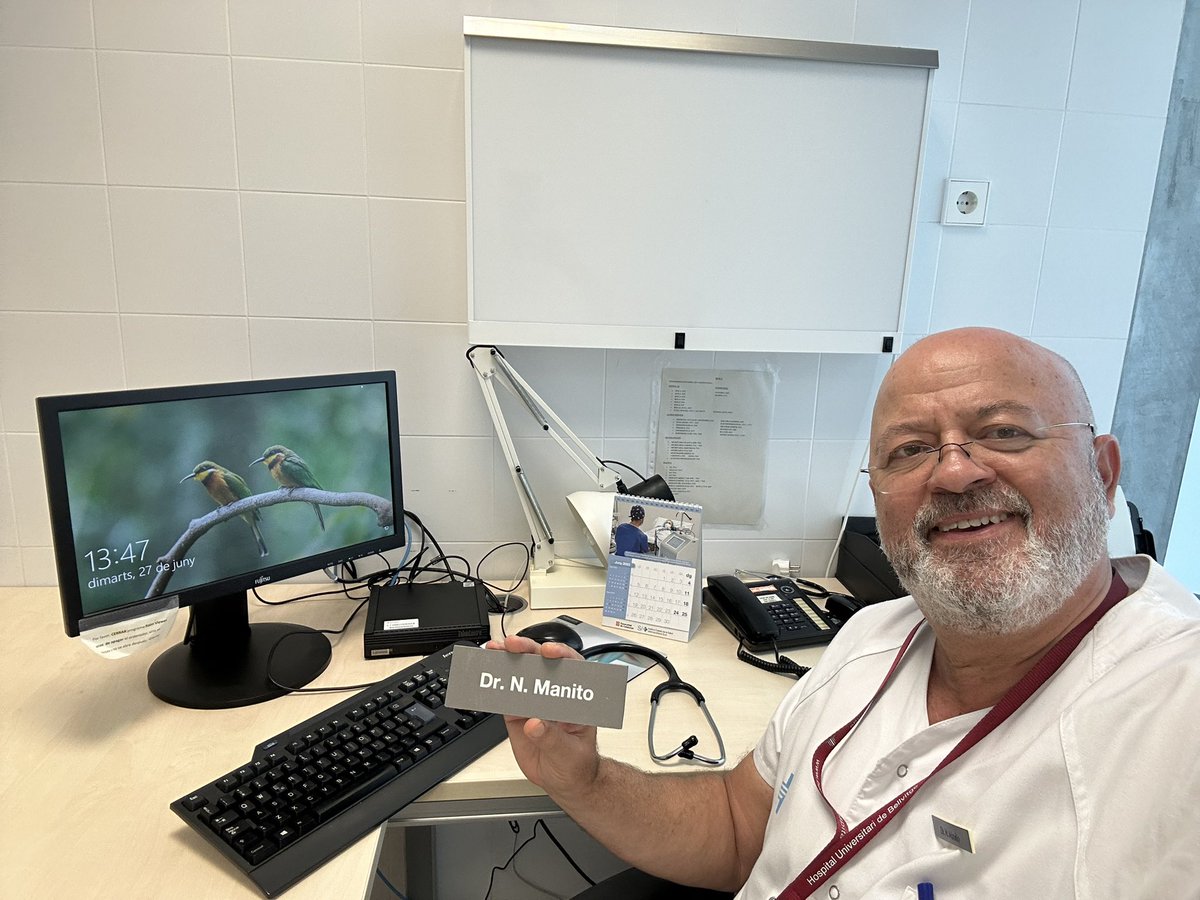 Nicolas Manito (@dr_manito) on Twitter photo Llego ese día que ni yo ni mis pacientes queríamos que llegara pero es la ley laboral. Mi último dia de consulta y con la mirada en los 34 años que he vivido con pasión e ilusión mi vida de cardiólogo en <a href="/hbellvitge/">Hospital Universitari Bellvitge | HUB</a>. Con la mayor gratitud a este gran hospital y sus profesionales! Llego ese día que ni yo ni mis pacientes queríamos que llegara pero es la ley laboral. Mi último dia de consulta y con la mirada en los 34 años que he vivido con pasión e ilusión mi vida de cardiólogo en <a href="/hbellvitge/">Hospital Universitari Bellvitge | HUB</a>. Con la mayor gratitud a este gran hospital y sus profesionales!