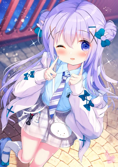 #ほっぺの斜線は可愛い かわいい!