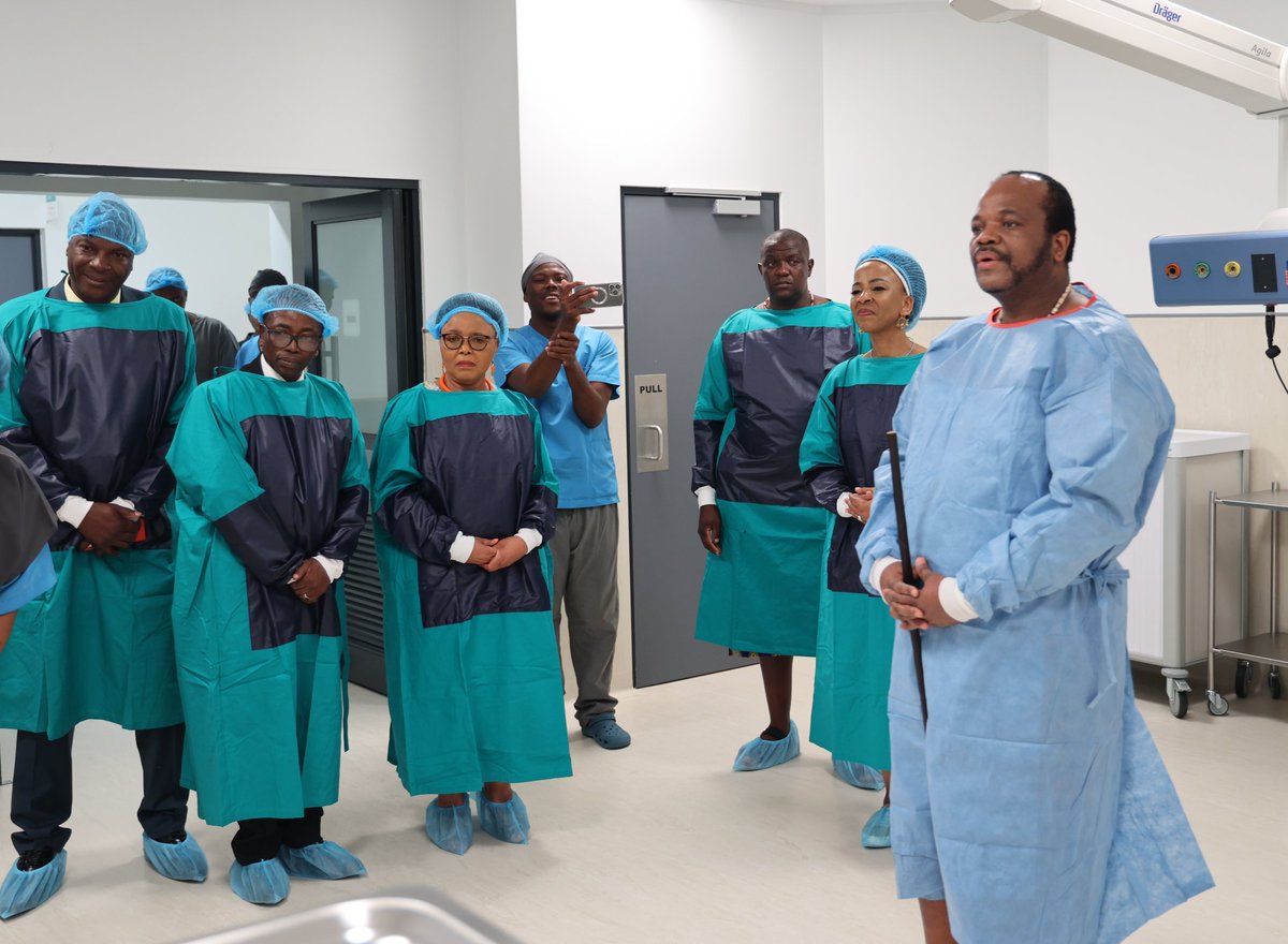 Eswatini Government on Twitter "His Majesty King Mswati III has toured