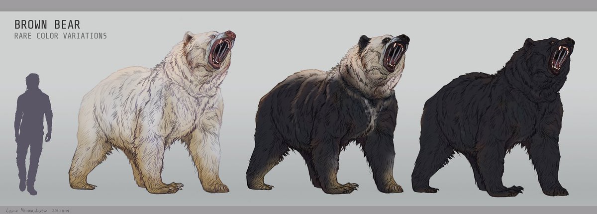 BloodstockGame's tweet image. A while back i visited Kolmarden which is apparently one of the largest nature parks in the world. I got to see Visents(European buffalo) that used to roam wild but we’re hunted to extinction. I love them and want them in the game, either as livestock or for hunting #conceptart