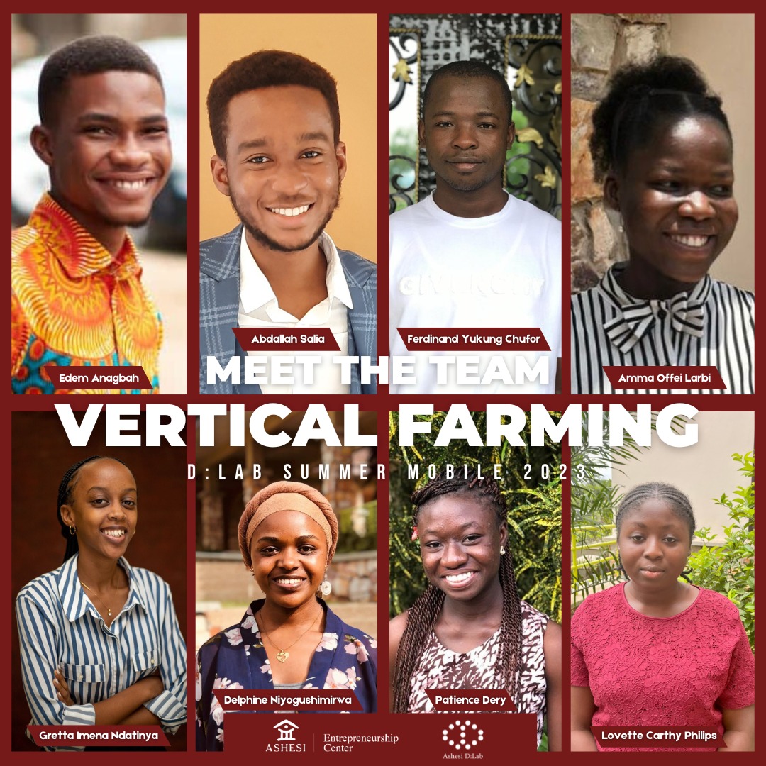 AshesiDesign's tweet photo. Meet the Summer Mobile #Vertical Farming team ๐
This summer they hope to build 16 vertical farm structures with #wood, #plastic bottles and #soil on campus.
They have made tremendous progress and we canโt wait to see their results at the end of the summer๐๐ผ
#dlabsummermobile https://t.co/6LVt1uHAVK