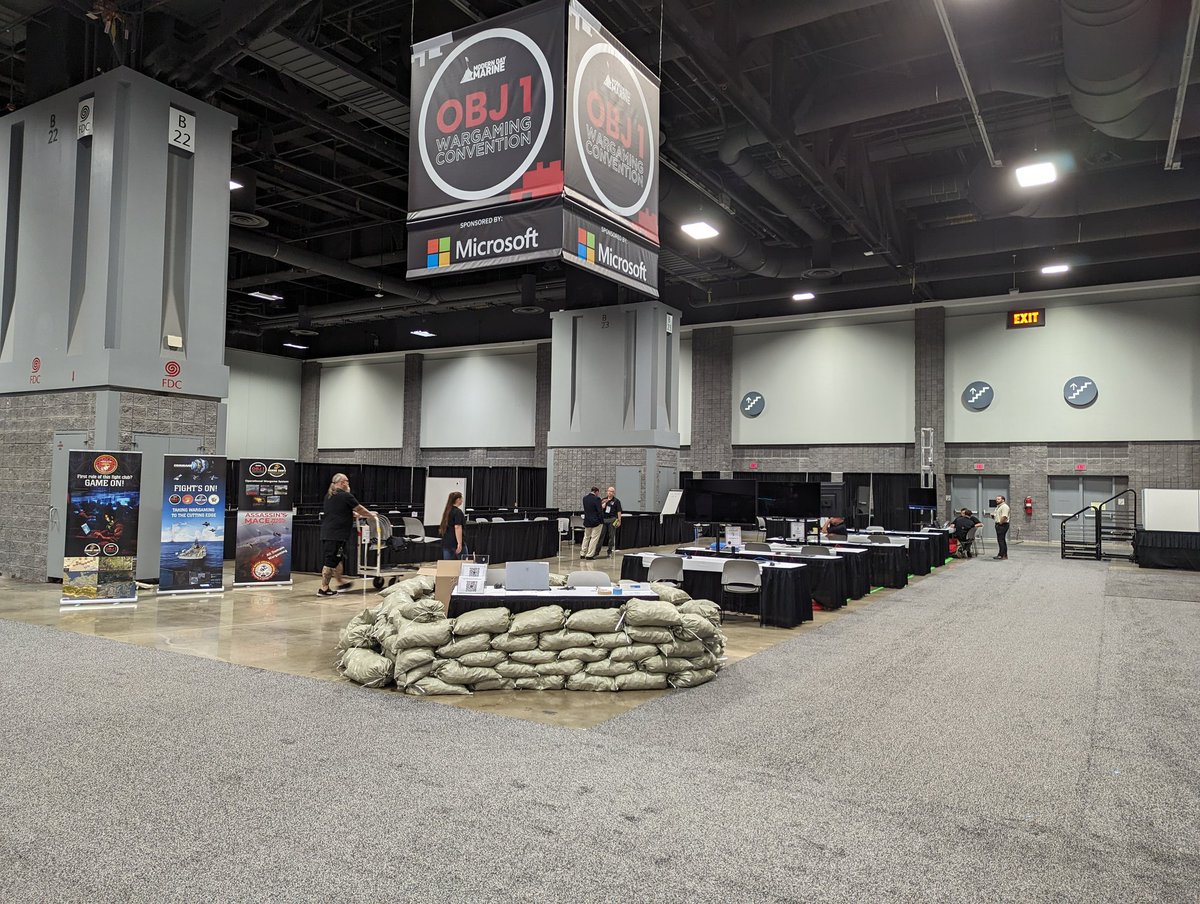 TheKrulakCenter's tweet photo. The call before the convention storm! It's #objective1 at @ModernDayMarine! #wargaming #usmc #TeamKrulak https://t.co/u8zIxH7zNy