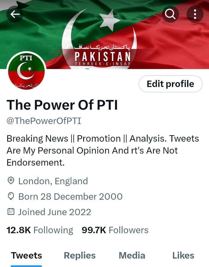 The Power Of PTI tweet media