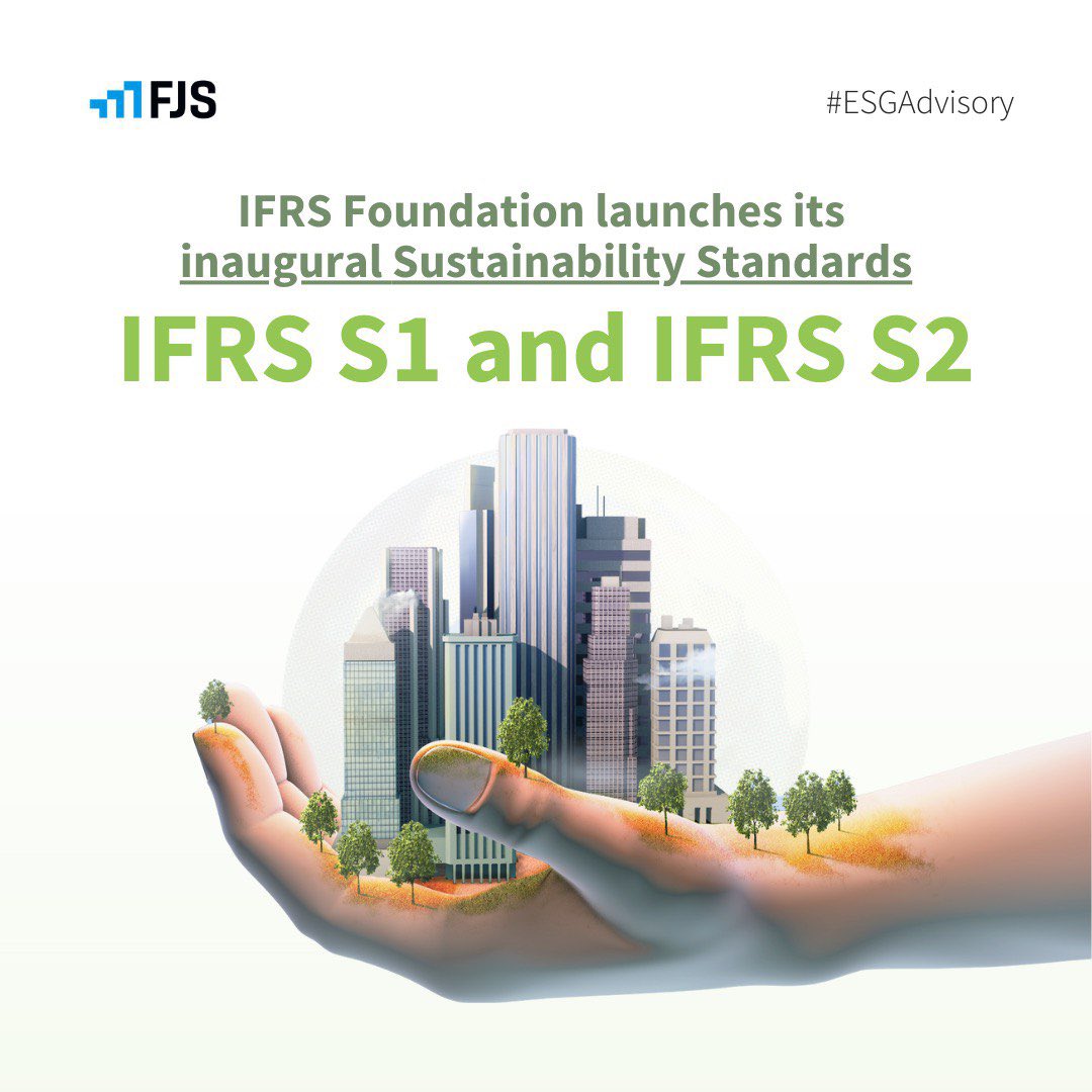 Exciting news! 

ISSB releases groundbreaking sustainability standards, IFRS S1 and IFRS S2. Boosting trust, these standards create a common language for disclosing climate-related risks and opportunities, empowering informed investment decisions. 

#SustainabilityStandards