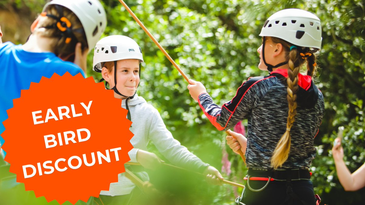 Via Ferrata Cornwall (@cornwallvia) on Twitter photo EARLY BIRD DISCOUNT ends soon! Get 10% off our Adventure Holiday Club. Treat your 6-13 year olds to a half/full day of exciting childcare - ziplining, archery, climbing, canoeing & more. Book online viaferratacornwall.co.uk/holiday-club/ and enter the promo code EB10
<a href="/AppForCornwall/">App For Cornwall</a>
#childcare EARLY BIRD DISCOUNT ends soon! Get 10% off our Adventure Holiday Club. Treat your 6-13 year olds to a half/full day of exciting childcare - ziplining, archery, climbing, canoeing & more. Book online viaferratacornwall.co.uk/holiday-club/ and enter the promo code EB10
<a href="/AppForCornwall/">App For Cornwall</a>
#childcare