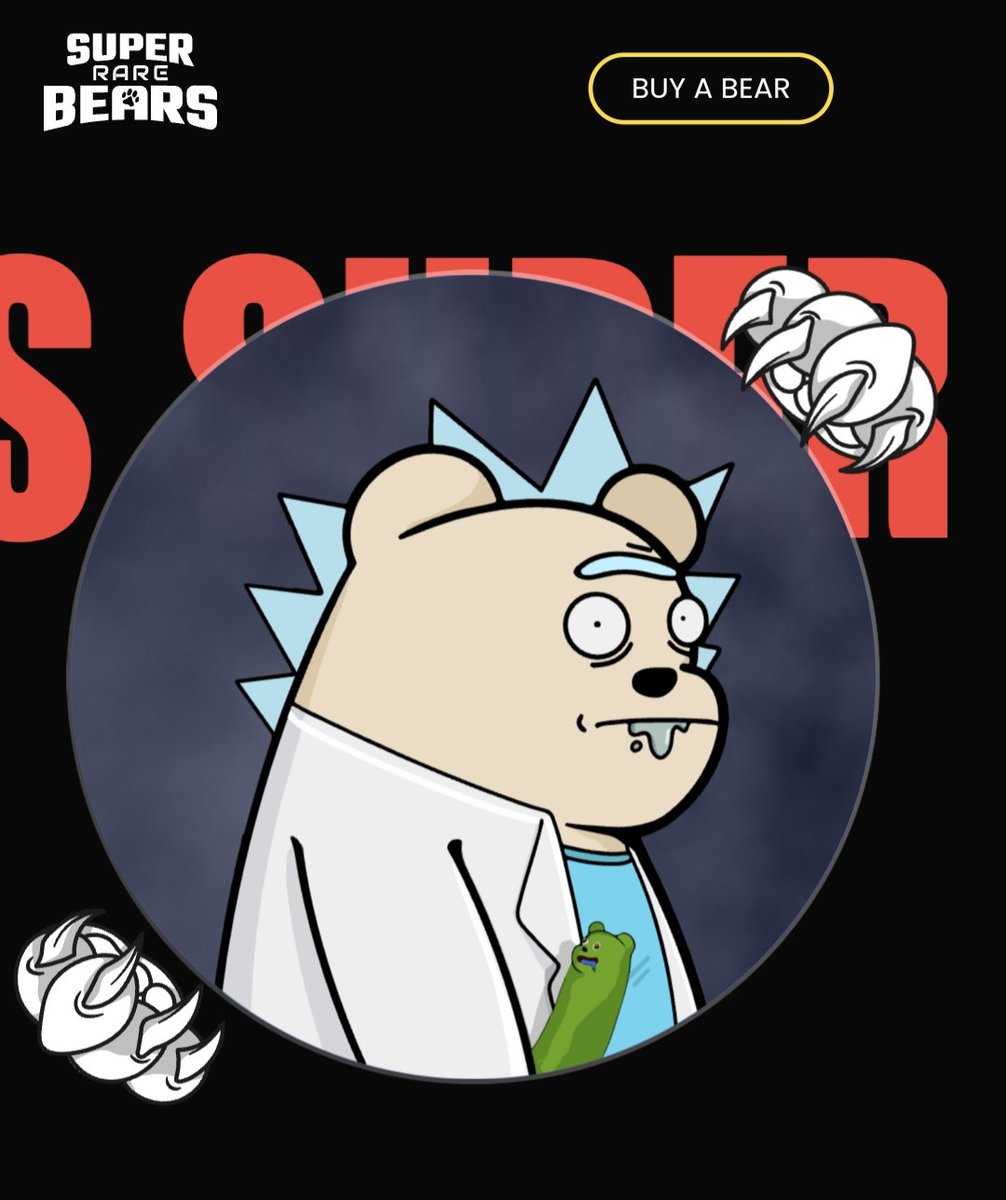 CryptoTechLearn's tweet photo. Bear of the Day - MadMan
Maybe, i don't know

@SuperRare_Bears @Hype_lfg 
$RARE $HYPE
#SRB #HYPERSonic #MultiversX #Crypto #NFT #MultiversXNFTs #MISHYPE #IAMHYPE #IAMHYPER https://t.co/bAaBazj6sz