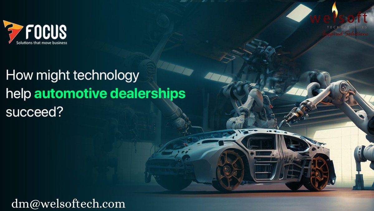 Discover how technology revolutionizes automotive dealerships, optimizes operations, and enhances customer experiences.

welsoftech.com
Email Us: dm@welsoftech.com
Phone No: (+91) 99629 77755

#WelsoftTechnologies #automotiveerp #digitaltransformation #customerexperience