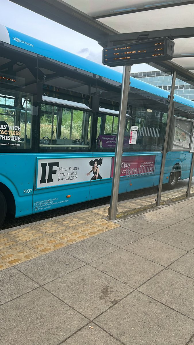 Spotted in Milton Keynes! Bush Bus! Thank you <a href="/StablesMK/">The Stables MK</a>. We can’t wait to bring #AnEveningWithoutKateBush to you in July!