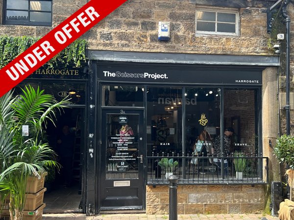 UNDER OFFER - 3a John Street Harrogate HG1 1JZ #retailpropertytolet #hairsalonsharrogate #HG1 #commercialproperty