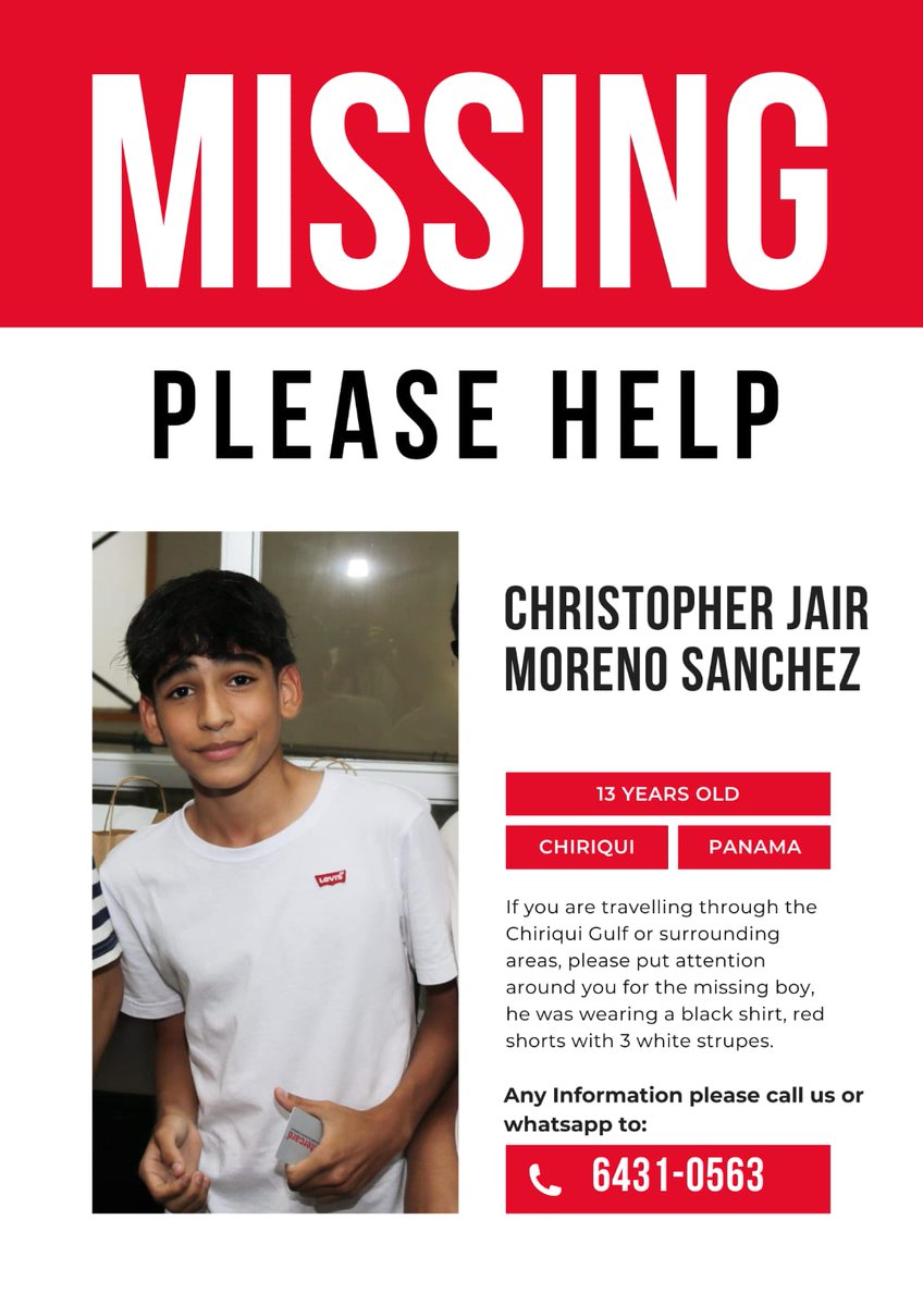 Por favor vuelvan viral este mensaje!!!La información debe llegar a pescadores, residentes en islas operadores de turistas.
Golfo de Chiriquí.