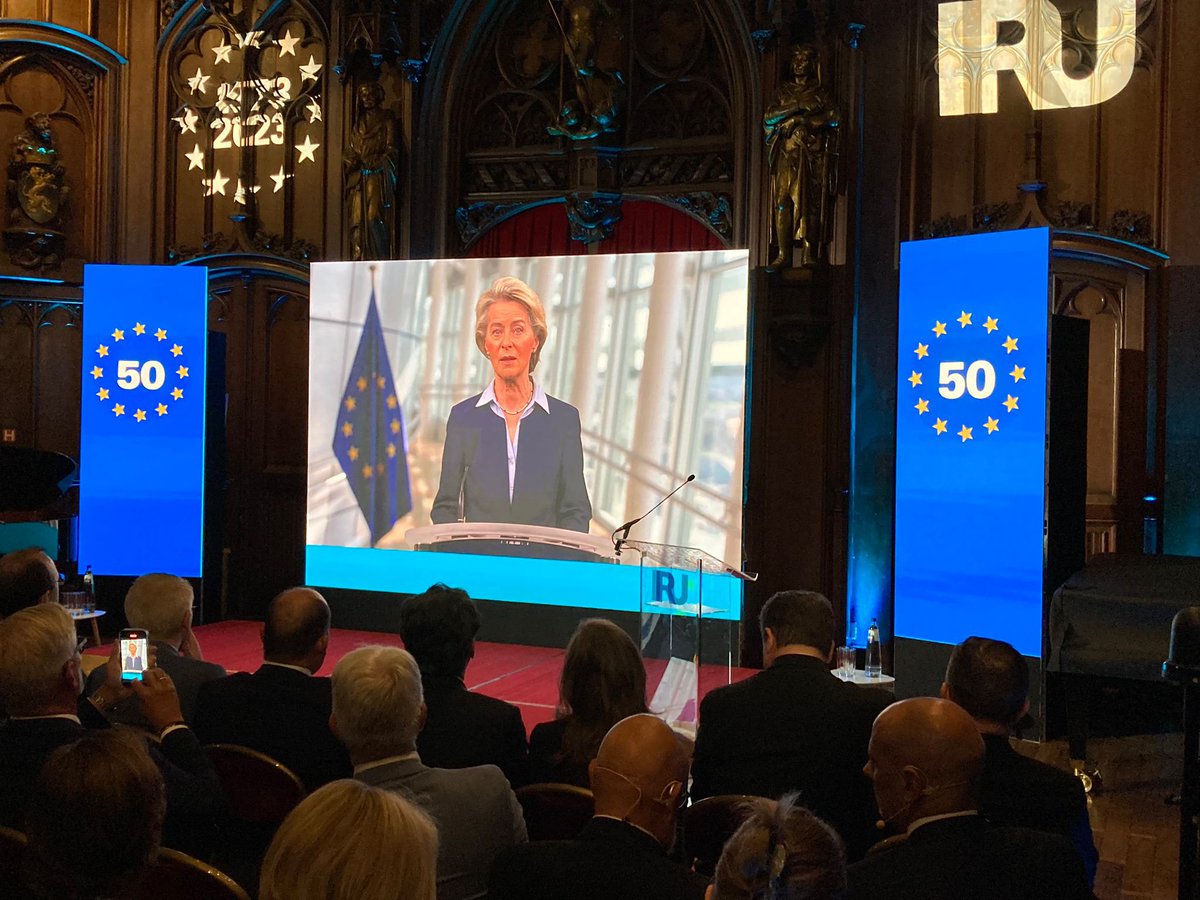 IRU (@the_iru) on Twitter photo 🇪🇺 <a href="/EU_Commission/">European Commission</a> President <a href="/vonderleyen/">Ursula von der Leyen</a>:
“Today, we celebrate 5 decades of European integration through mobility and trade.
“We aspire to be the first climate-neutral continent.
"<a href="/the_IRU/">IRU</a> is an indispensable partner in this journey.” 🇪🇺 <a href="/EU_Commission/">European Commission</a> President <a href="/vonderleyen/">Ursula von der Leyen</a>:
“Today, we celebrate 5 decades of European integration through mobility and trade.
“We aspire to be the first climate-neutral continent.
"<a href="/the_IRU/">IRU</a> is an indispensable partner in this journey.”