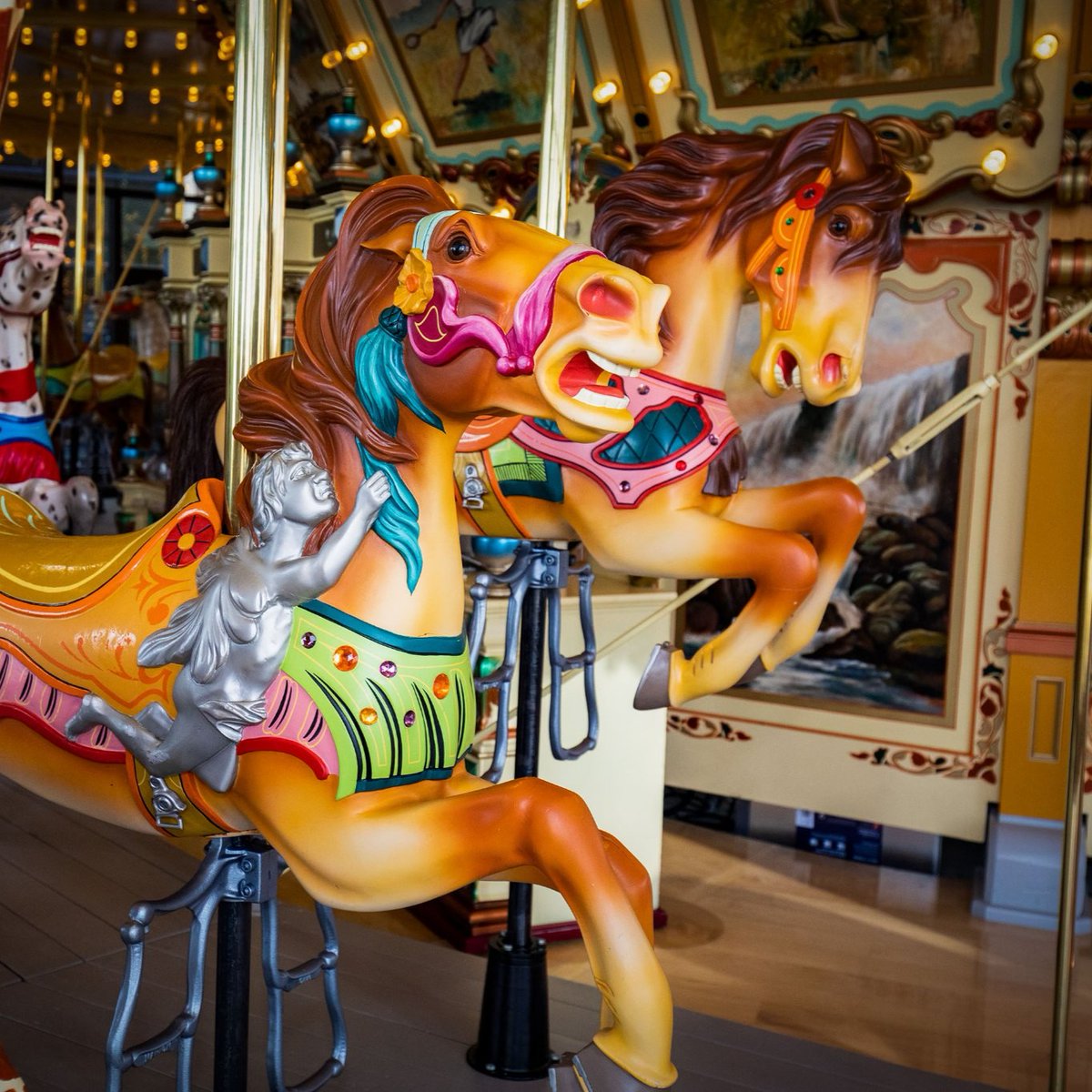 Schedule Announcement 📣 The 1928 Spillman Carousel will be closed tomorrow so it can welcome newly renovated menagerie animals on board! Visit us at the GRPM on Thursday to meet them!