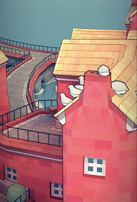 「balcony stairs」 illustration images(Latest)