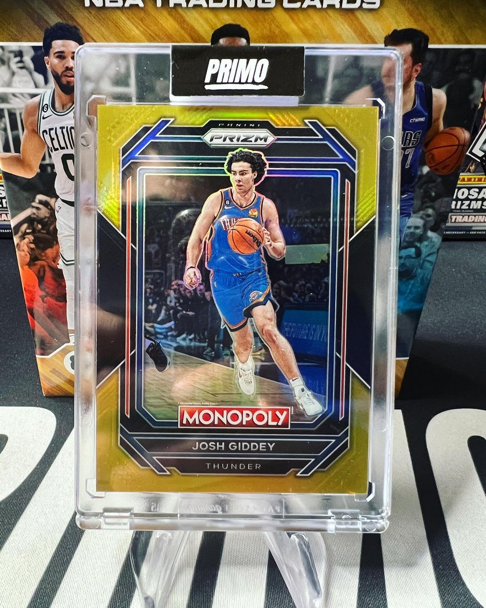 primocards1's tweet photo. @joshgiddey Monopoly Prizm /5!!! 😱⚡️
@CardPurchaser #thehobby #primocards https://t.co/7xZlPDaWDp