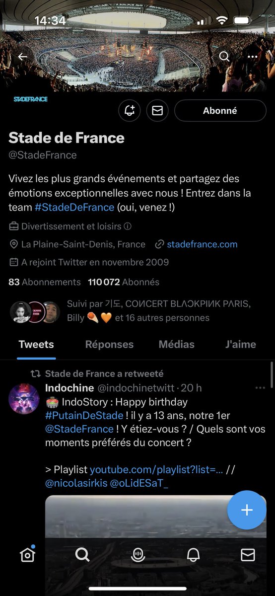 RubyJane08b's tweet photo. @StadeFrance @BLACKPINK merci pour ce concours, je participe 🍀 https://t.co/6on4a4aKqR