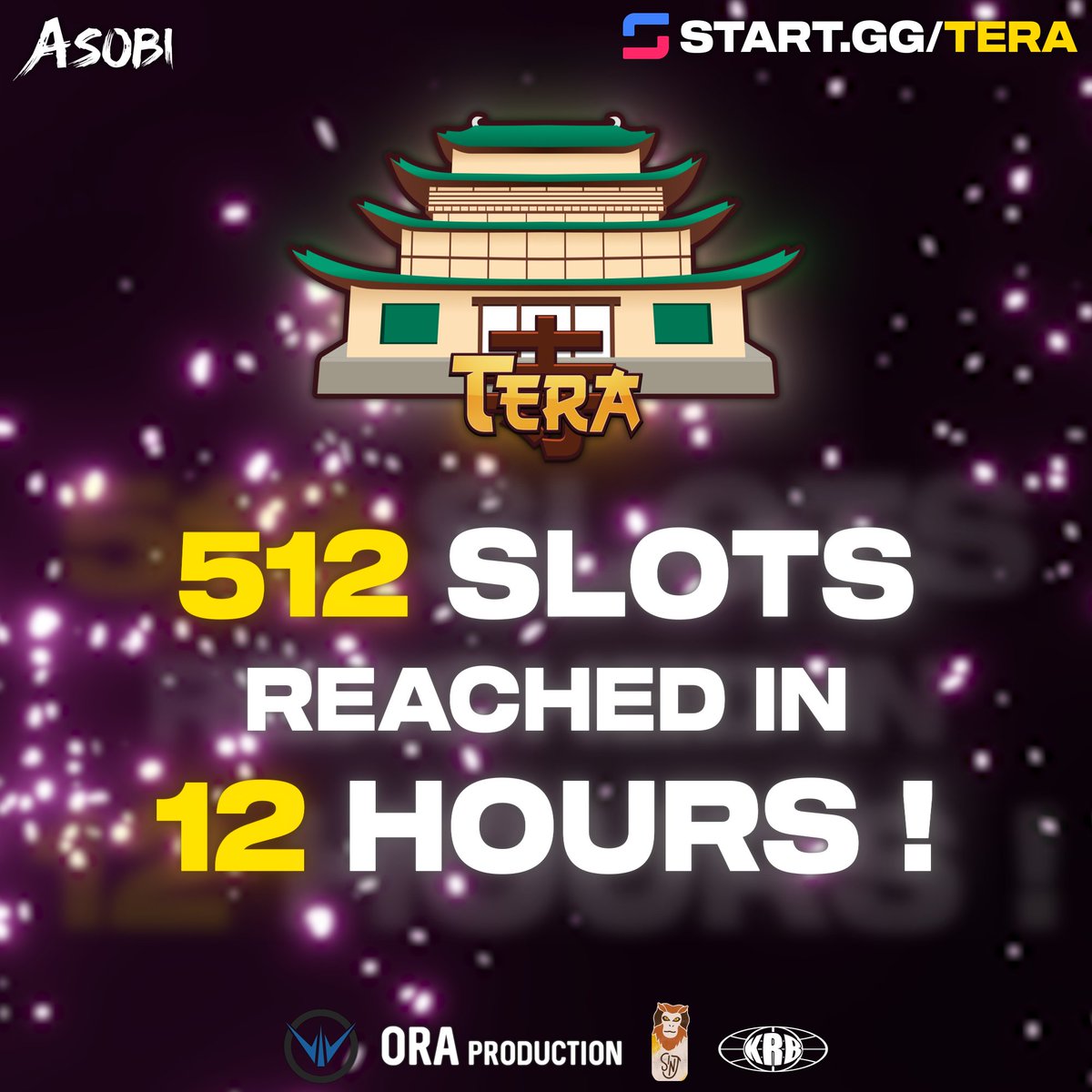 #Tera has reach 512 in 12 HOURS 🔥

REGISTER NOW ! 👇🏻

start.gg/tera