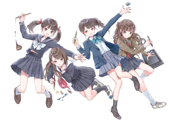 大昔にフジテレビのいらこんって番組の企画で描いた女性声優の皆さんの絵です 誰かわかりますか!?