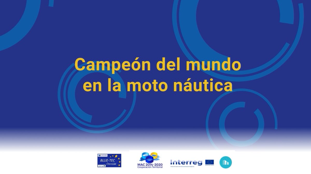 FEMEPA_LP's tweet photo. #FemepaInternacionalización | En el marco del proyecto #BLUETEC , hemos entrevistado a Miguel Betancor , campeón del mundo de la #motonáutica, para hablarnos de su trayectoria profesional.
📷Ver vídeo >> https://t.co/L5EjUufx4t https://t.co/aPD2MVcgwx