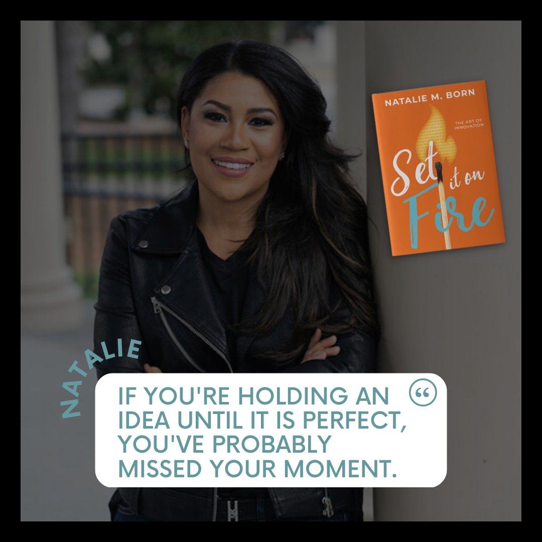 nataliemborn's tweet photo. Innovation Principle: If you're holding on to your idea until it's perfect, you've probably missed your moment.
Learn more at: https://t.co/xk52oueUMB

#InnovationPrinciple #Setitonfire https://t.co/XsKO1PANZh