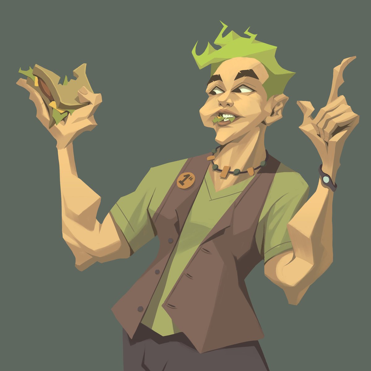 WikiDelkiwiw's tweet photo. Sandwich lovers #characterdesign #illustration https://t.co/WYrbWa2h6e