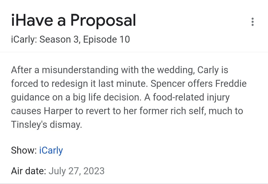 last two episode plots 🥺❤️ #iCarly