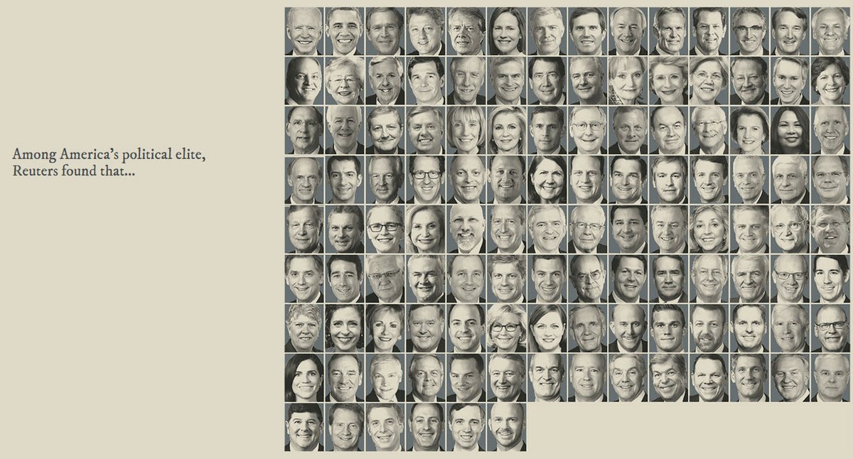 zerohedge's tweet image. Reuters awkwardly found that Joe Biden and every living former U.S. president – except Donald Trump – are direct descendants of slaveholders: Jimmy Carter, George W. Bush, Bill Clinton and – through his white mother’s side – Barack Obama.

reuters.com/investigates/s…